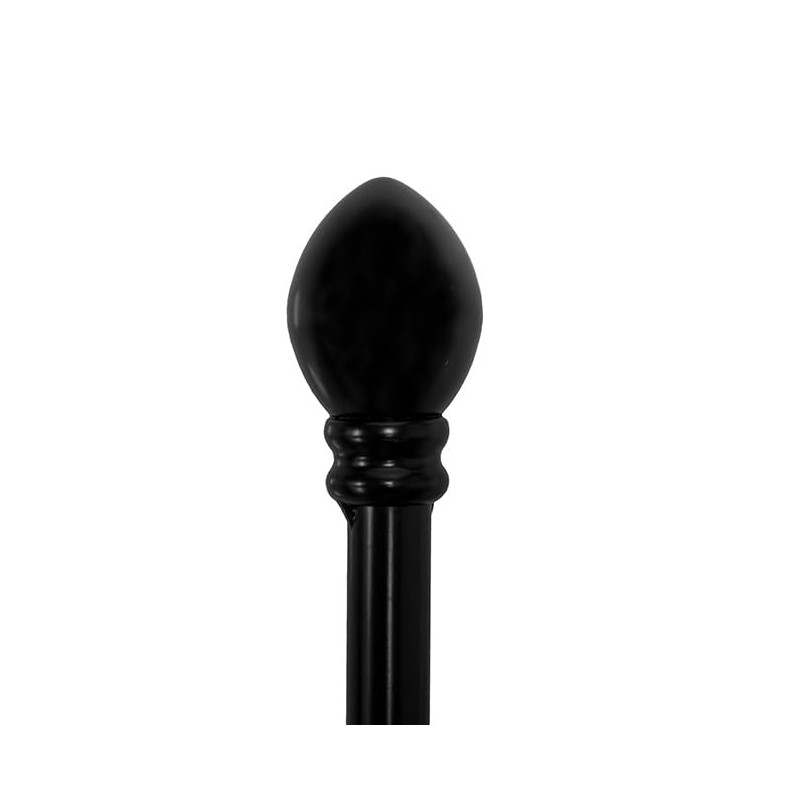 Bulk Buy of 12 Panacea 87102 Garden Fence Posts, Black,