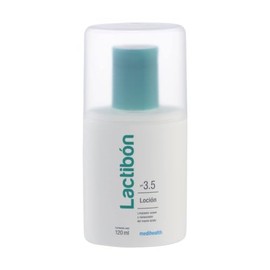Lactibón Limpiador Facial y Corporal | Loción Dermolimpiador Suave | Restaudaror del pH Natural | Ideal para Piel Seca, Sensible o con Acné | Ácido Láctico USP 1,1% | Frasco con 120ml