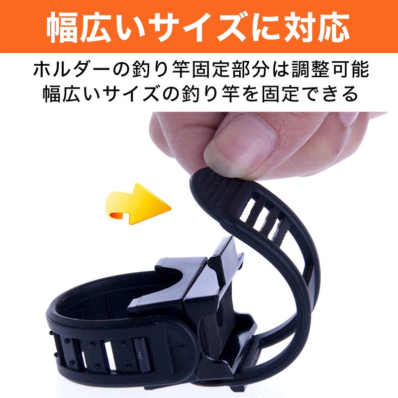 Felimoa ロッドホルダー 車内天井 吊り下げ用 釣り竿 取り付け簡単 12個セット