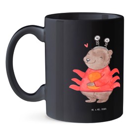 Mr. & Mrs. Panda Tasse Krebs Gefühlswelt - Geschenk, Emotionalität, Krebs Sternzeichen, Tasse Motive, Einfühlungsvermögen, fürsorglich, Teebecher,
