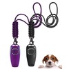 TODREMOU Dog Whistle Recall Training 2 Pack-Professional High Pitch-Can Be