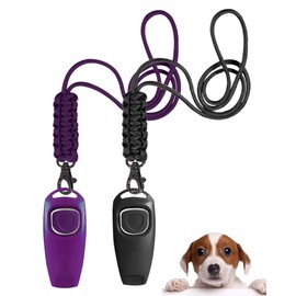 TODREMOU Dog Whistle Recall Training 2 Pack-Professional High Pitch-Can Be Heard By Human Ears