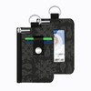CCUMI Wallet for Women Mini Zip Card Case with Clear