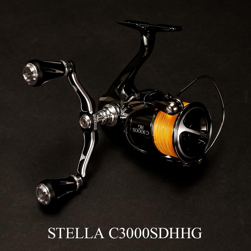 DRESS Custom Handle W Vertex EVO for Spinning, For Shimano