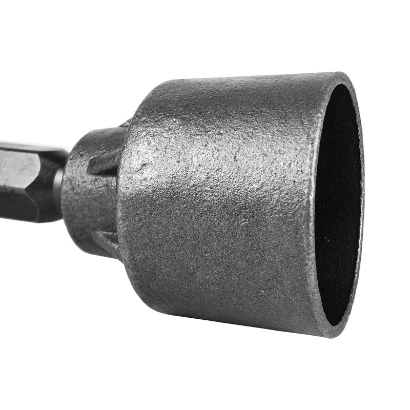 JACKCHEN 30 mm Hex Shank T Post Driver Pile Socket,30mm