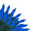 Brite Star 100 Count Mini String Christmas Lights, Blue -