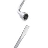 QWORK Car Spare Tire Lug Wrench for Jack, 13/16" High