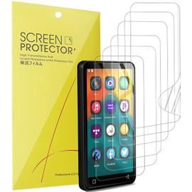 Blueshaweu Screen Protector Compatible with innioasis G1, HD Clear Flexible TPU Screen Protector [Pack of 6] for innioasis G1 4 Inch MP4 MP3 Player (Clear)