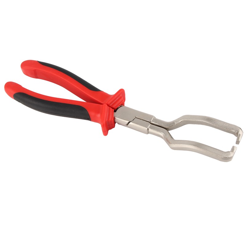 235mm Fuel Line Clip Plier Stainless Steel Rubber Grip Ergonomic