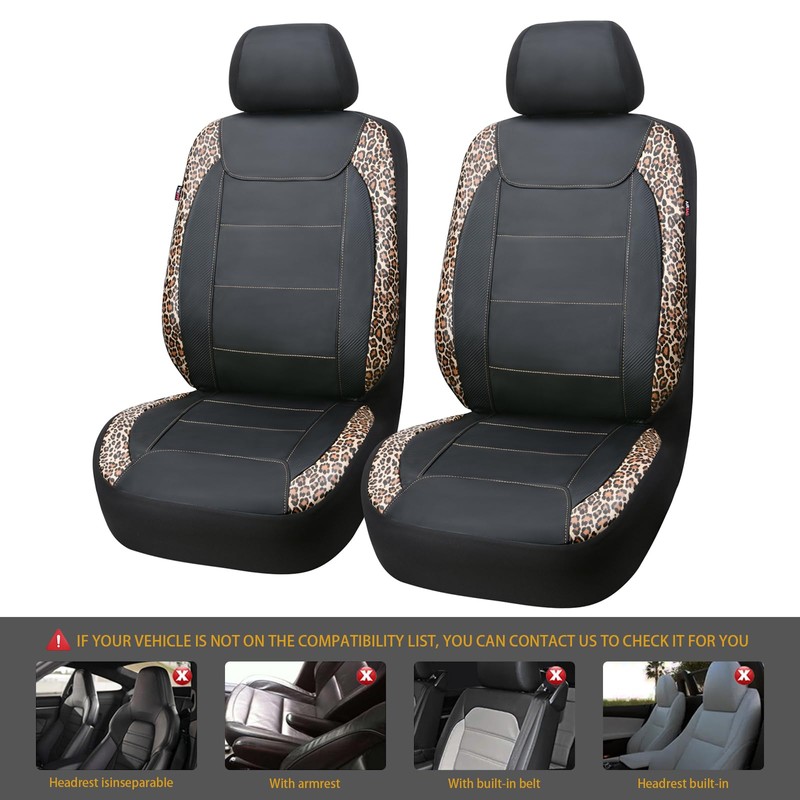 Flying Banner car seat Covers Faux Leather Waterproof Easy Clean