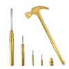 Small Hammer Metal Hammer & Screwdriver, 6 in 1Multitool Camping