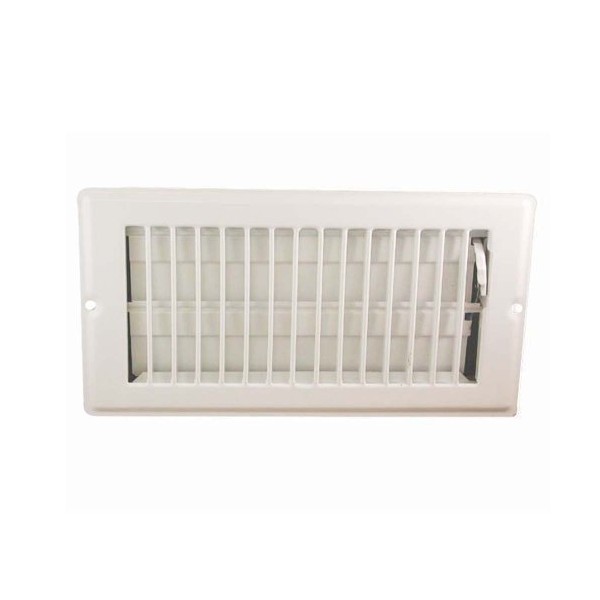DANCO 4-Inch x 10-Inch Steel Floor Register with 1-5/16 Inch