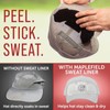 Maplefield Ultra Absorbent 3-Layer Disposable Hat & Helmet Sweat Liner