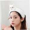 VICASKY Face Wash Headband for Women Elastic Cat Design Spa
