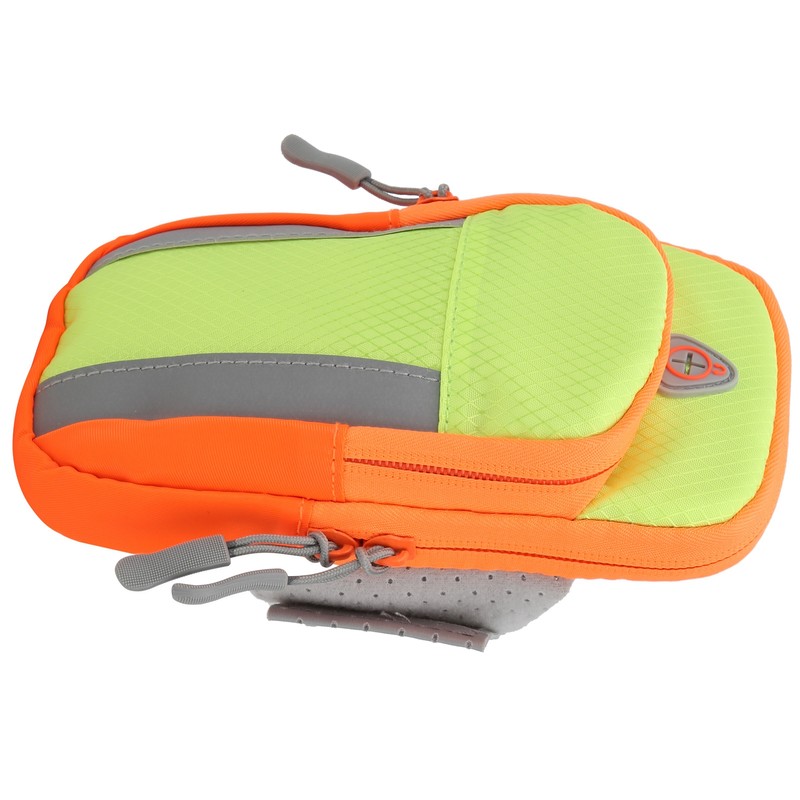 Nylon Mobile Phone Arm Bag Multipocket Men and Women for
