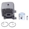 ANCLLO 34mm Cylinder Piston Kits with Spark Plug for FS55