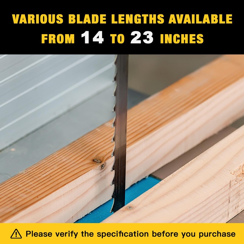 Dark Stone DS23427 Carbide-Tipped Band Saw Blade 111 Inch x