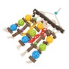 Wooden Parrot Chewing Blocks Safe Bite Resistant Large Parrot Bite