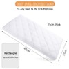 Yoofoss Next to Me Crib Mattress Protector 51 x 85
