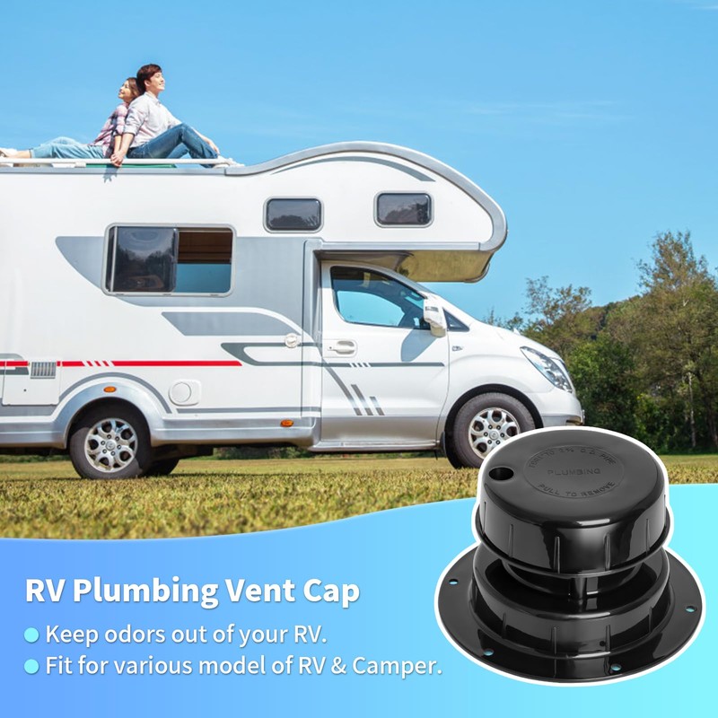 luxlead RV Plumbing Vent Caps - Camper Vent Cap Replacement