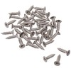 Esco EA949AL-204 Flat Head Tapping Screws (Stainless Steel, 40 Pieces)