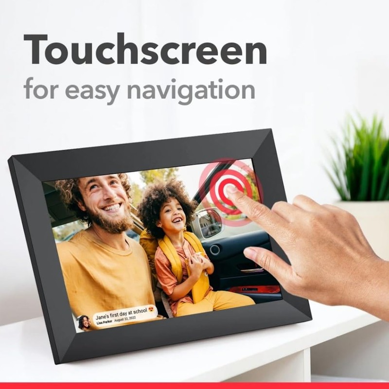 FRAMEO Digital Picture Frame - 14.1" WiFi Photo Frame |