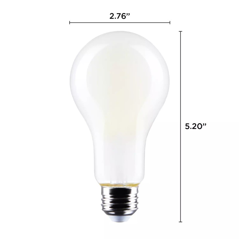 Satco S12449 LED 120 Volt 18.5W 150W A21 Medium E26