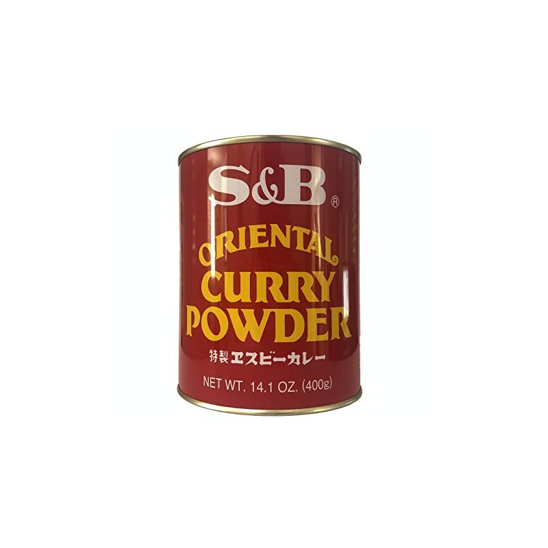 S&B Japanese Oriental Curry Powder オリエンタルカレーパウダー, Commercial Bulk Size Tin