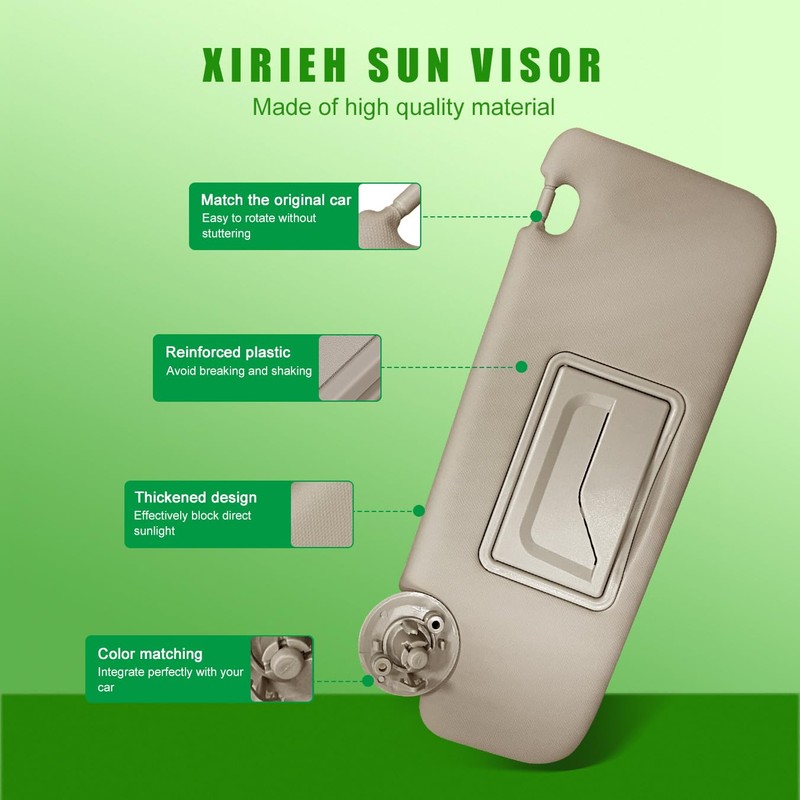 Sun Visor for Chevy Cruze 2011-2019 Sun Visor Replacement Number