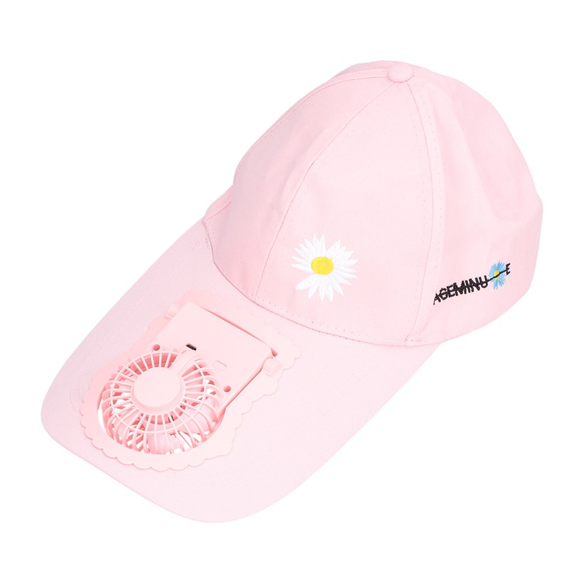 Cooling Fan Hat USB Charging Breathable Shade Sunscreen Fan Hat