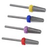 4pcs Nail Drill Bits Tungsten Carbide Acrylic Nails Gel Polish