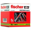 Fischer Duopower 6 x 50 S, Universal Dowels with Safety