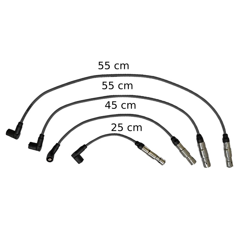 Set Cables Bujia Encendido Vmingo Auto 2.0L 8.5mm Silicona Compatible