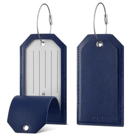 VULKIT Luggage Tags 2Pcs Travel Tags for Suitcase Backpacks Baggage, Travel Essentials & Cruise Accessories