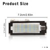 Anlseiod Number Plate Light for Ducato Bus 2006-2019 Box 2006-2019