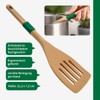 Chefkoch Slotted Turner Made of Sustainable Beech Wood - Ergonomic