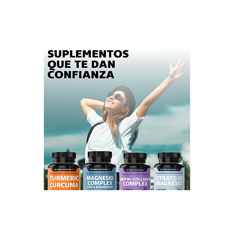 Citrato de Potasio 1000mg Adicionados con Platano en Polvo, Curcuma