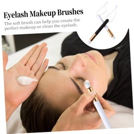 Ipetboom 2pcs Eyelash Cleaning Brush for Eye Lashes Makeup Brush Lash Extension Remover