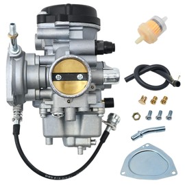 Anxingo Carburetor Replacement For Yamaha Big Bear 250 400 Bruin 250 350 Grizzly 350 400 450, YFM350 YFM400 YFM450 Carburetor