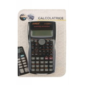 Scientific Engineering Calculator for School and Business Black 240 Functions with Hard Case Closure