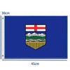 12×18 inch Alberta Flag,30×45 CM Small 100D Albertan Nautical Outdoor