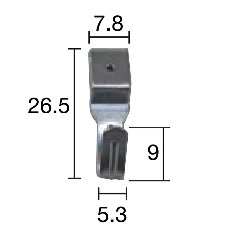 Fukui Metal Crafts Hanging Hooks Small Single Needle Set of