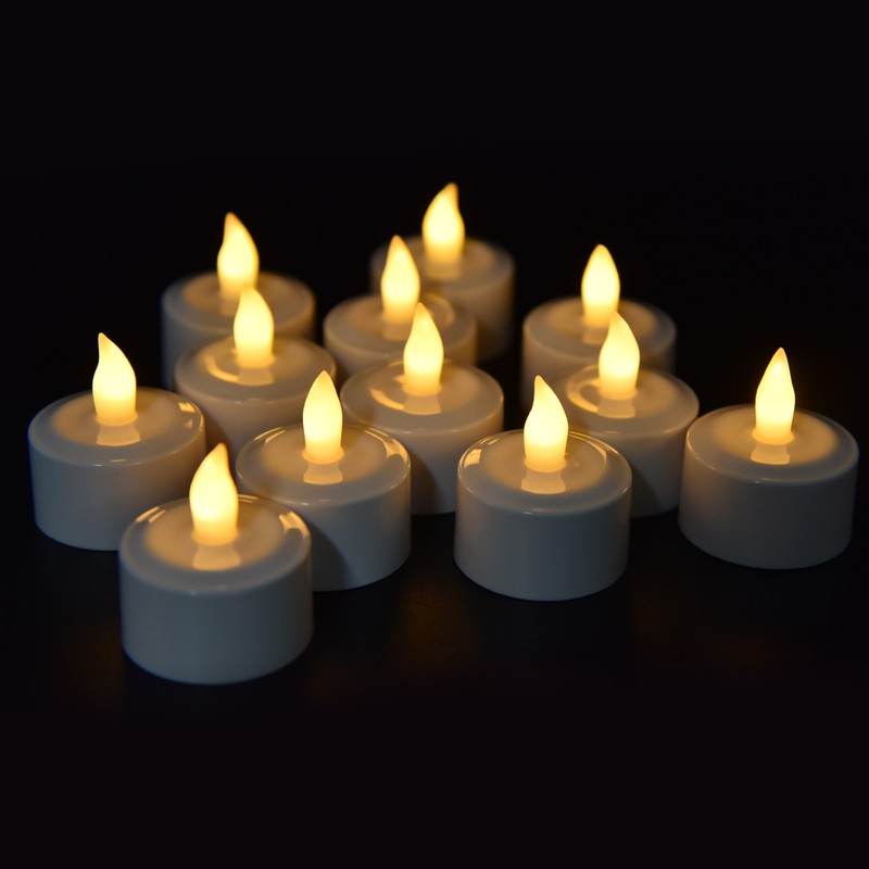 Candle Light Safe Reusable Simulated Flameless LED Candles Light for