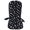 Baby Stroller Cushion Soft Flannel Star Pattern Universal Infant Trolley