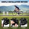TOPBELIEF Bicycle Saddle Bag, Bicycle Tool Bag, Bicycle Saddle Bag