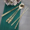 (Hyunwoo) Mandarin Duck Ion Laser Couple Cutlery Set 2p /