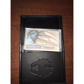 Perfect Fit Fire Department Firefighter Perfect Fit Badge Wallet Style 105 Cut 129