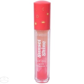 Sunkissed Sunset Shine Lip Oil, Vitamin E Enriched Hydrating Lip Balm with Subtle Color, Tropical Paradise Inspired Flavor