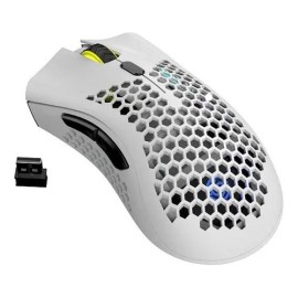 Mouse gamer inalámbrico recargable K-Snake BM600 white