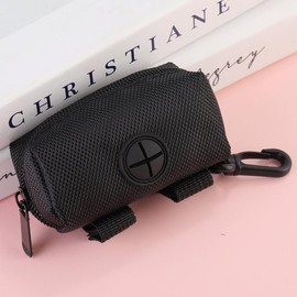 Black Dog Poop Pickup Bag Dispenser Convenient Pet Waste Bag Dispenser for Dog Pooper Pet Outdoor Walking Poop Bag Holder Dog Poop Bag Holder for Outdoor Activity，Pooper Scoopers and Bags，Bags